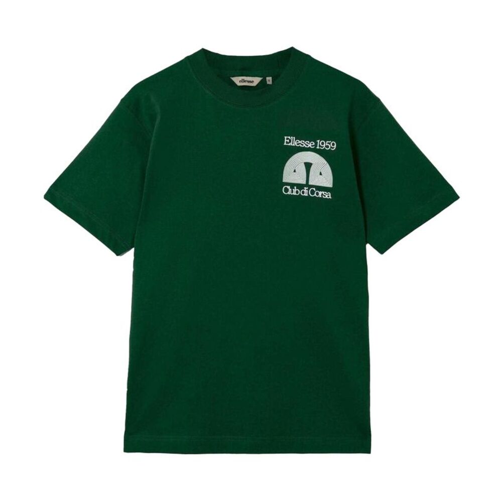 Ellesse Mens Club Di Corsa T-Shirt / Dark Green